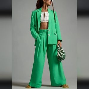 Farm Rio 2 piece pant suit - XXS - Green